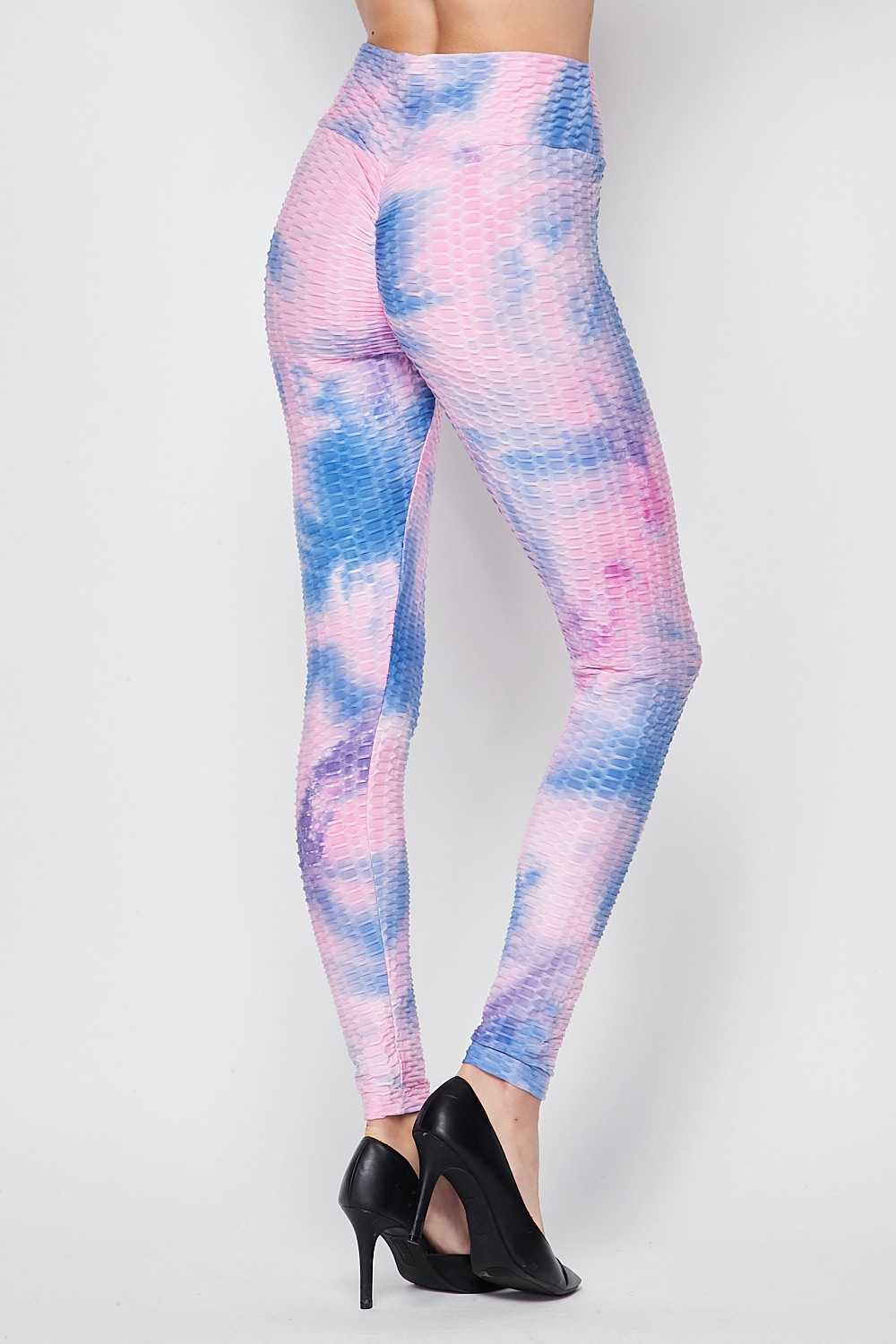 Wholesale Tiktok  Hot Sexy Tie Dye Workout Outfits Scrunch Butt  Lifting Amplify Leggings for Women, Custom High Waisted Seamless Gym Booty  Lift Yoga Pants - China Colorful High Waisted Leggings and
