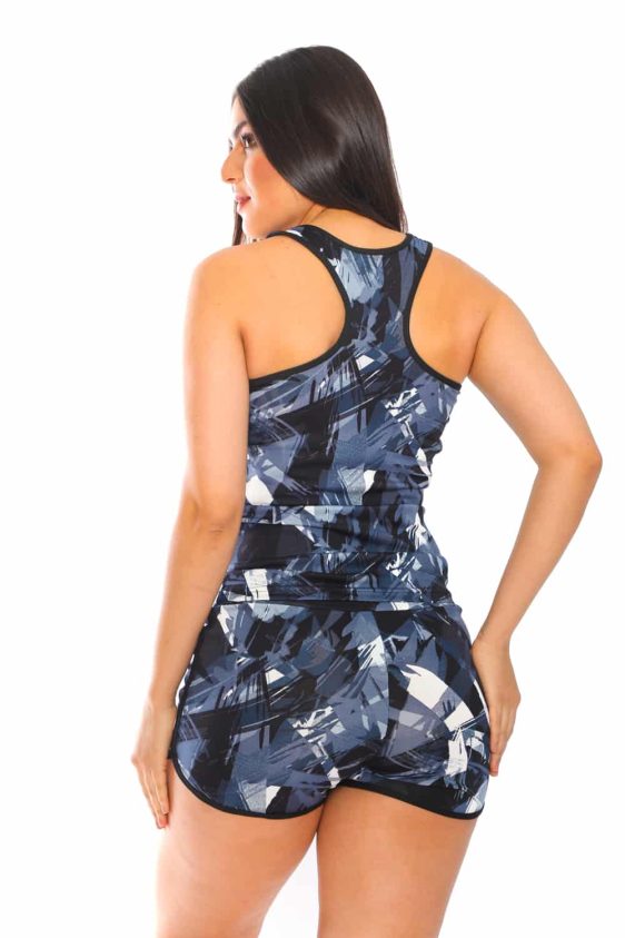 Activewear Set With a Racer Back Tank Top - 27