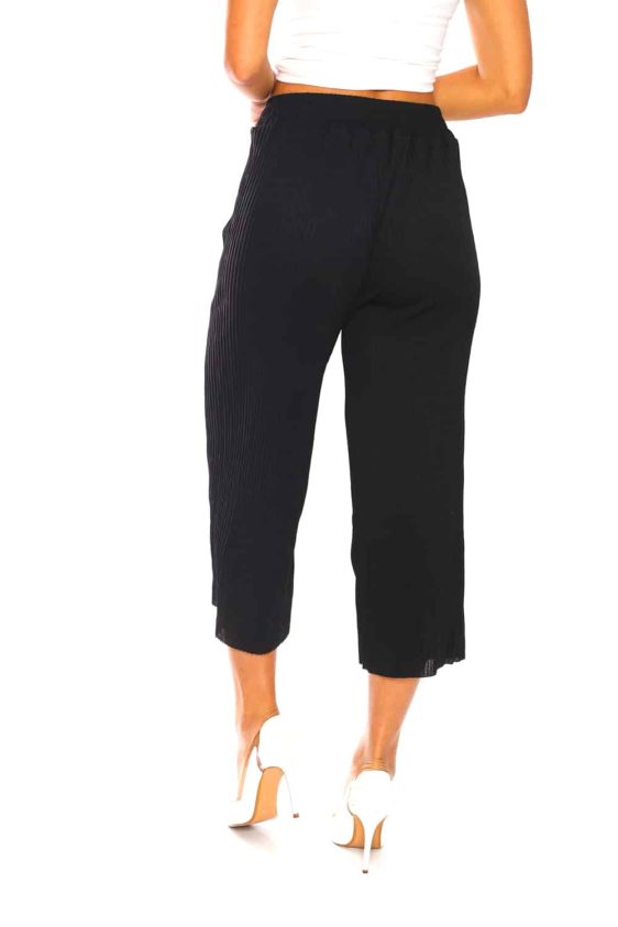 Culotte Pants with Pleats - 17