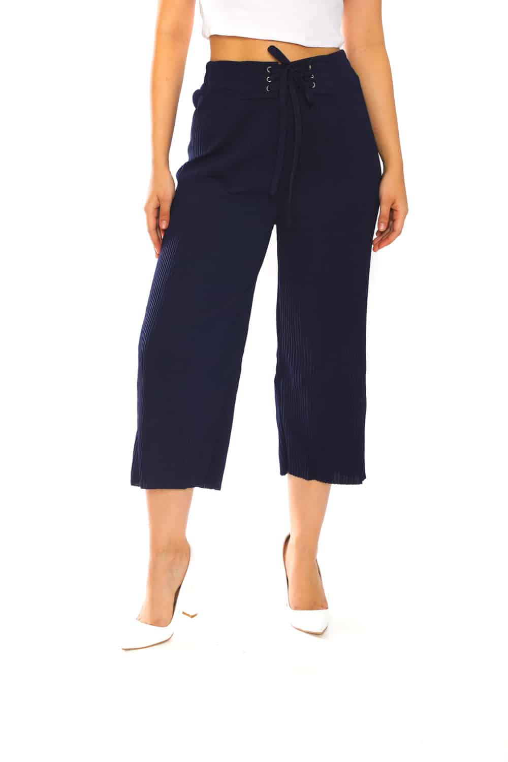 Culotte Pants with Pleats - 31