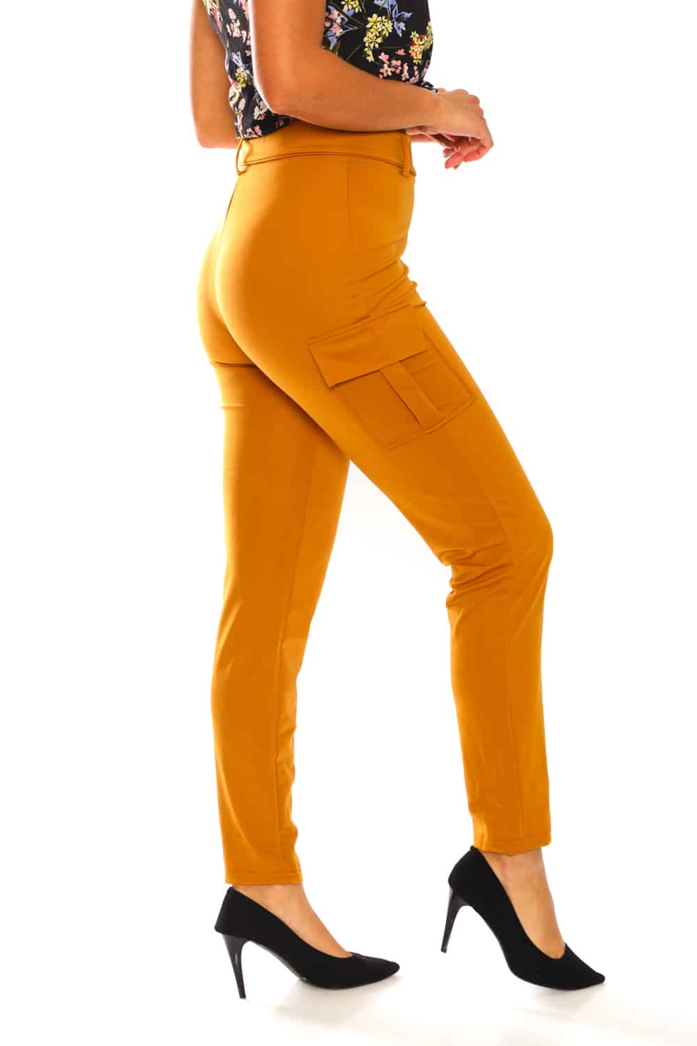 Women's Sunrise Uniforms Basic Jogger FRESH scrubs set (Light top, Easy  trousers) mustard