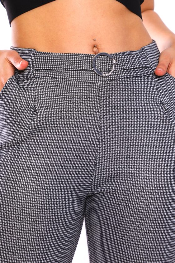Ladies' Fleece Inside Waist Buckle Pants - 12
