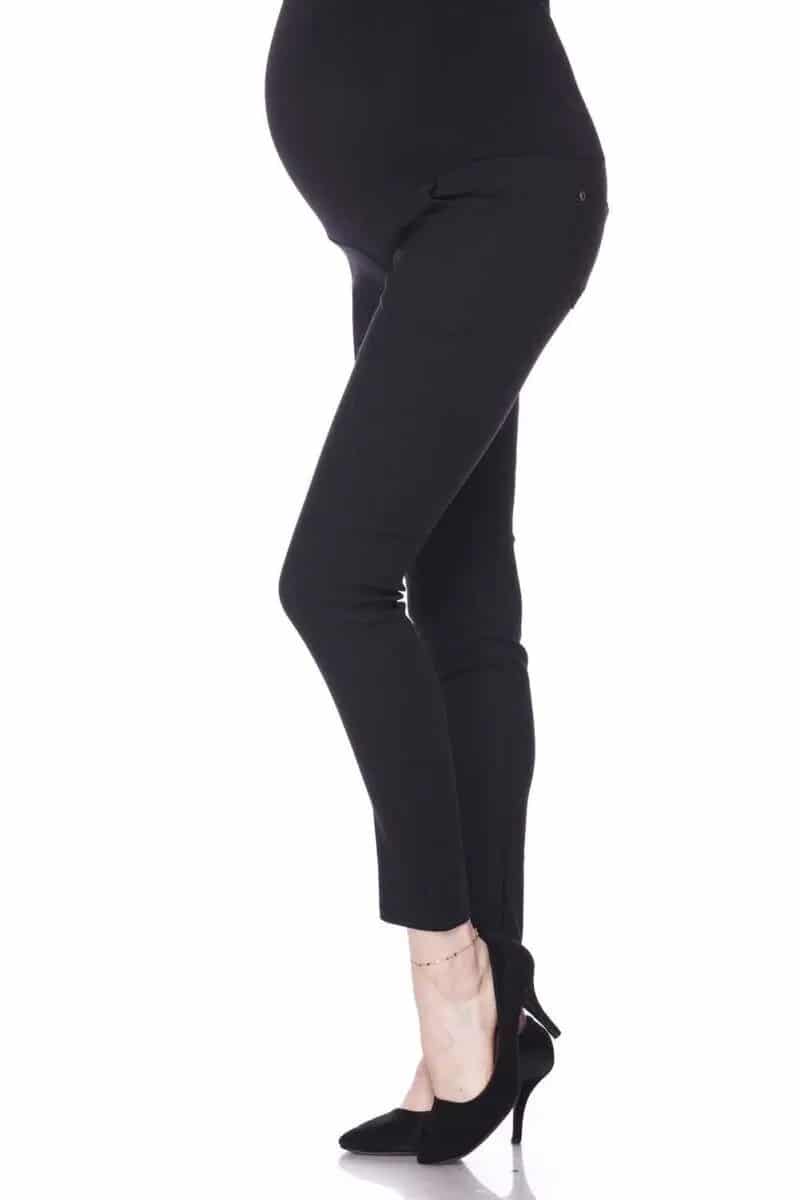 Stretch Twill 5 Pocket Maternity Skinny Pants - Its All Leggings