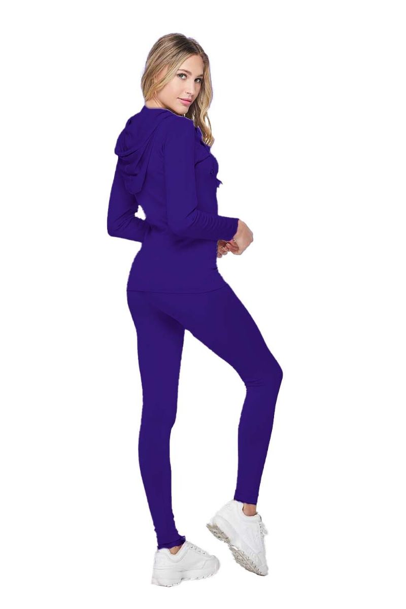 Activewear Sets 2 Pcs with Honey Comb Cropped Top and TikTok Leggings - Its  All Leggings