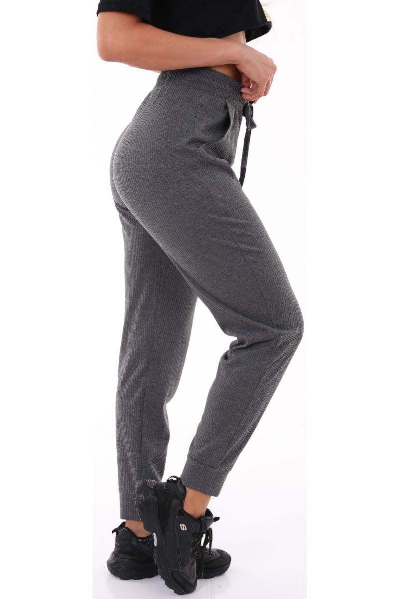 ATM Womens Cotton Rib Knit Tapered Jogger Sweatpants Gray Size XS - Shop  Linda's Stuff