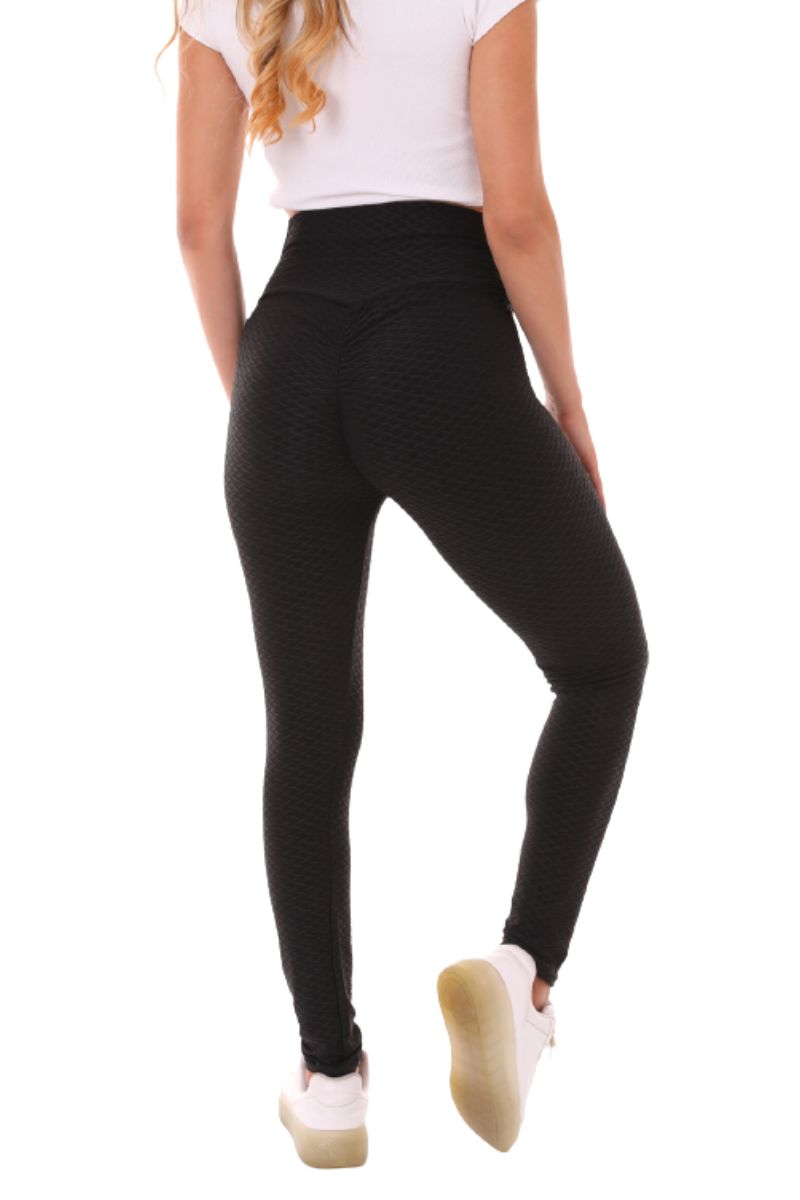 Solid Color 3 Inch Crossover High Waisted Butt Lifting TikTok Leggings -  Its All Leggings