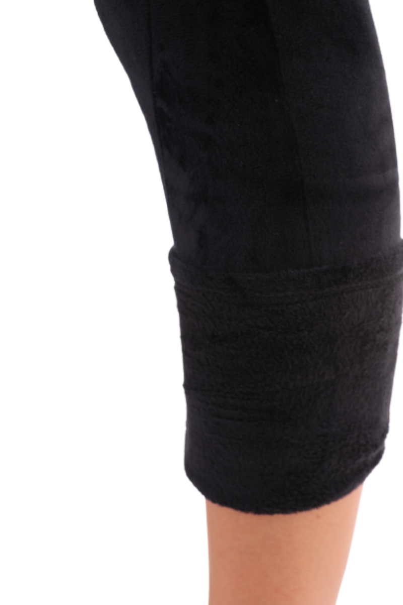NEW Womens Black Leggings Long Pants Ankle Length Sexy Hole Cutout Basic  Casual | eBay