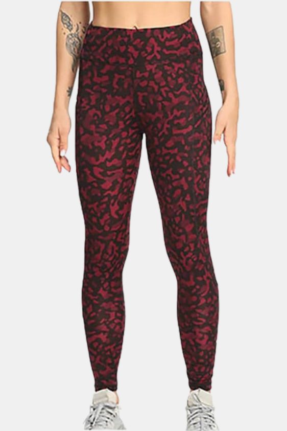 Activewear High Waisted Leopard Pattern Yoga Pants